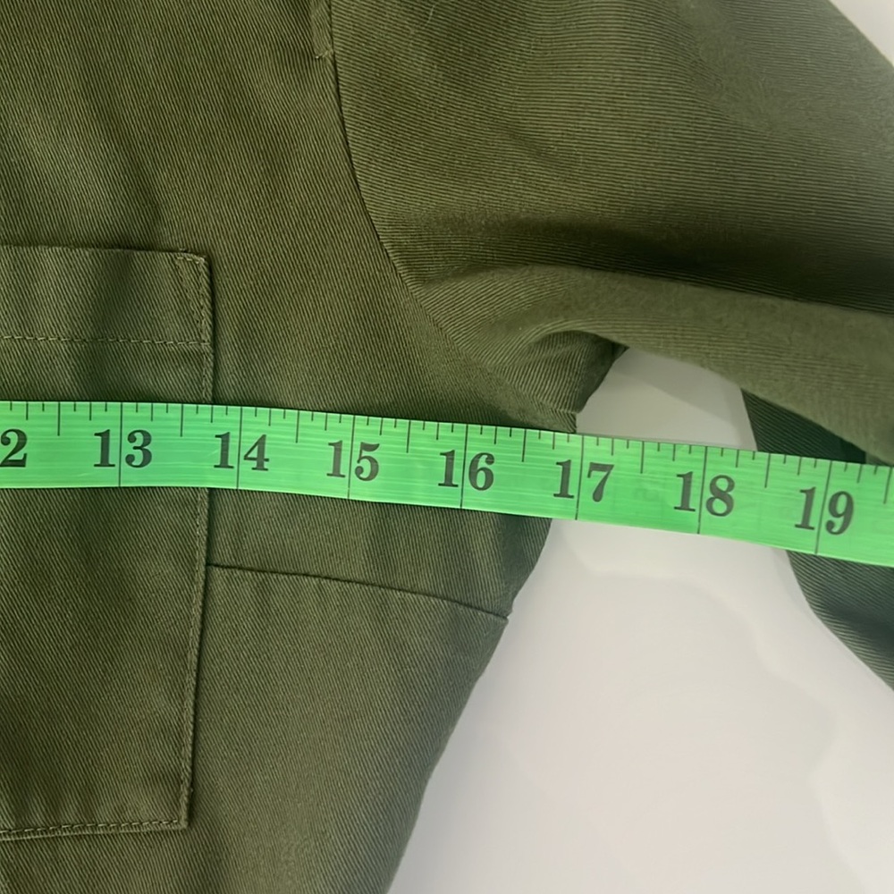 NWOT / J.Crew factory Long-sleeve utility shirtdress - Picture 5 of 7